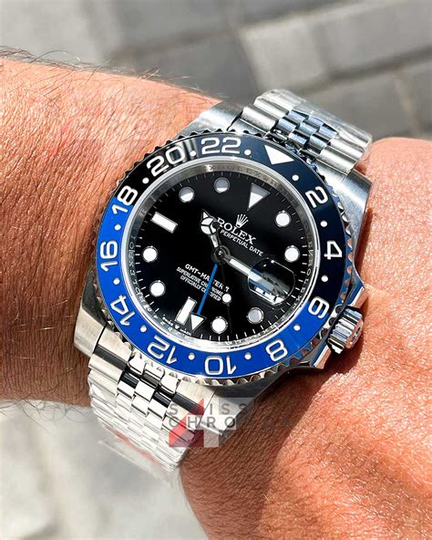 rolex gmt master 2 batman 2019 lieferzeit|rolex gmt master 2 dimensions.